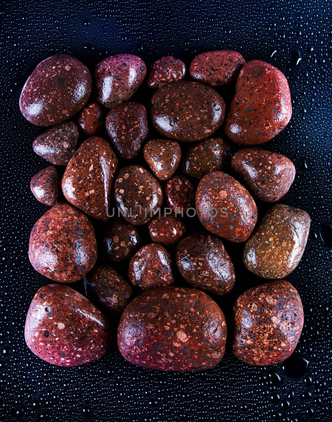 Background from a pile of stones, natural background