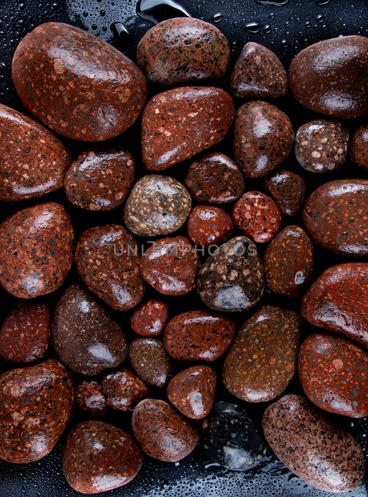 Background from a pile of stones, natural background