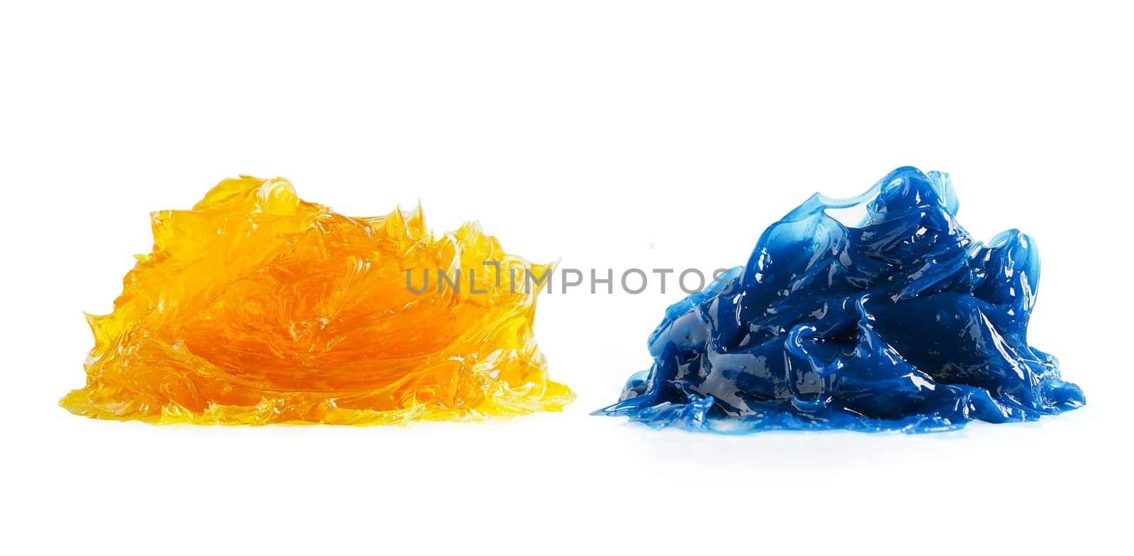 Grease isolated on white background, lithium machinery lubrication for automotive and industrial.