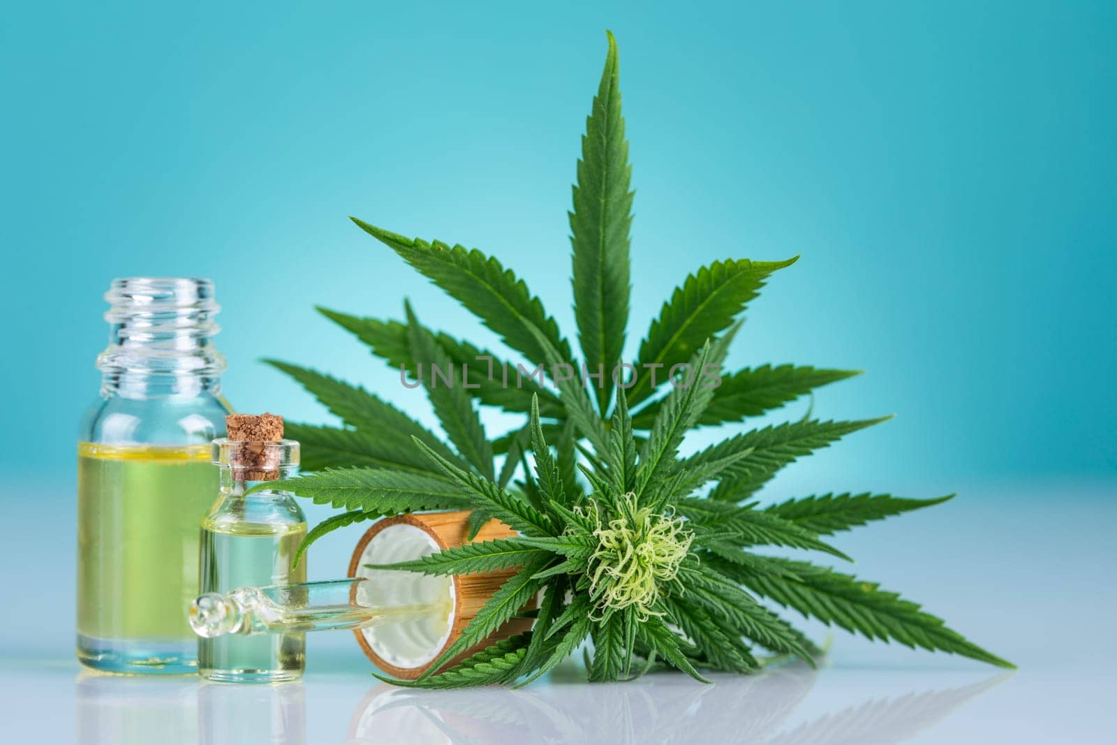 Hemp products. cannabis and hemp oil. hemp products