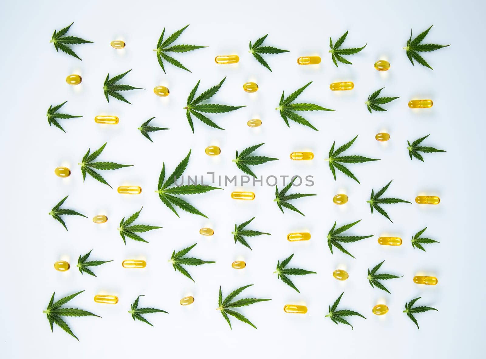 Cannabis leaf,marijuana isolated on white background