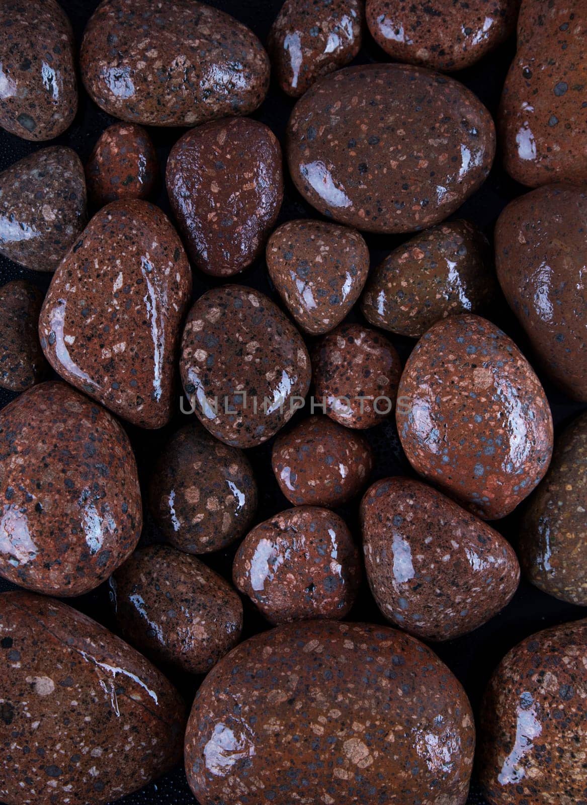 Background from a pile of stones, natural background