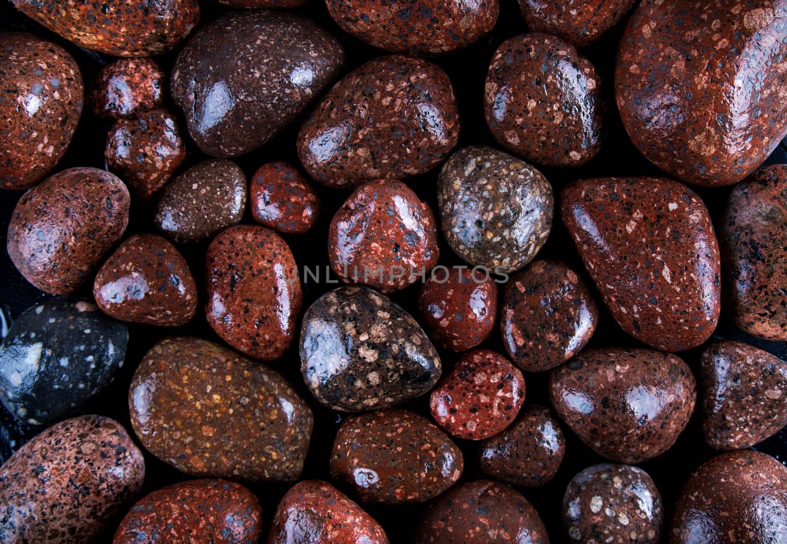 Background from a pile of stones, natural background