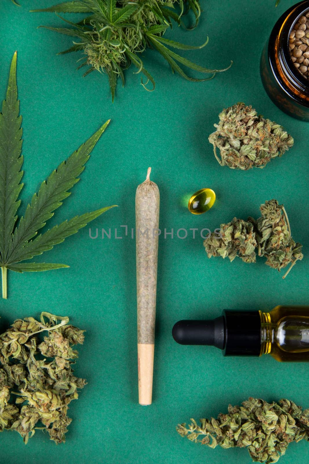cannabis and medical marijuana bud , cbd, blunt