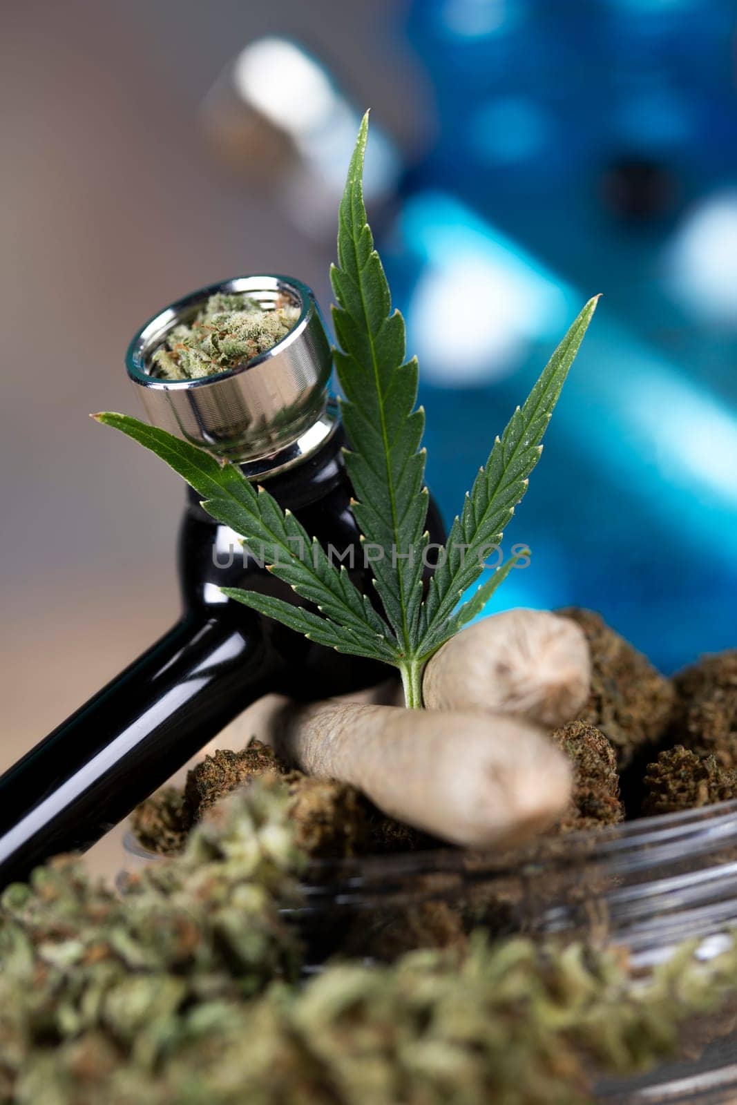 Blunt, Cbd cannabis hemp buds