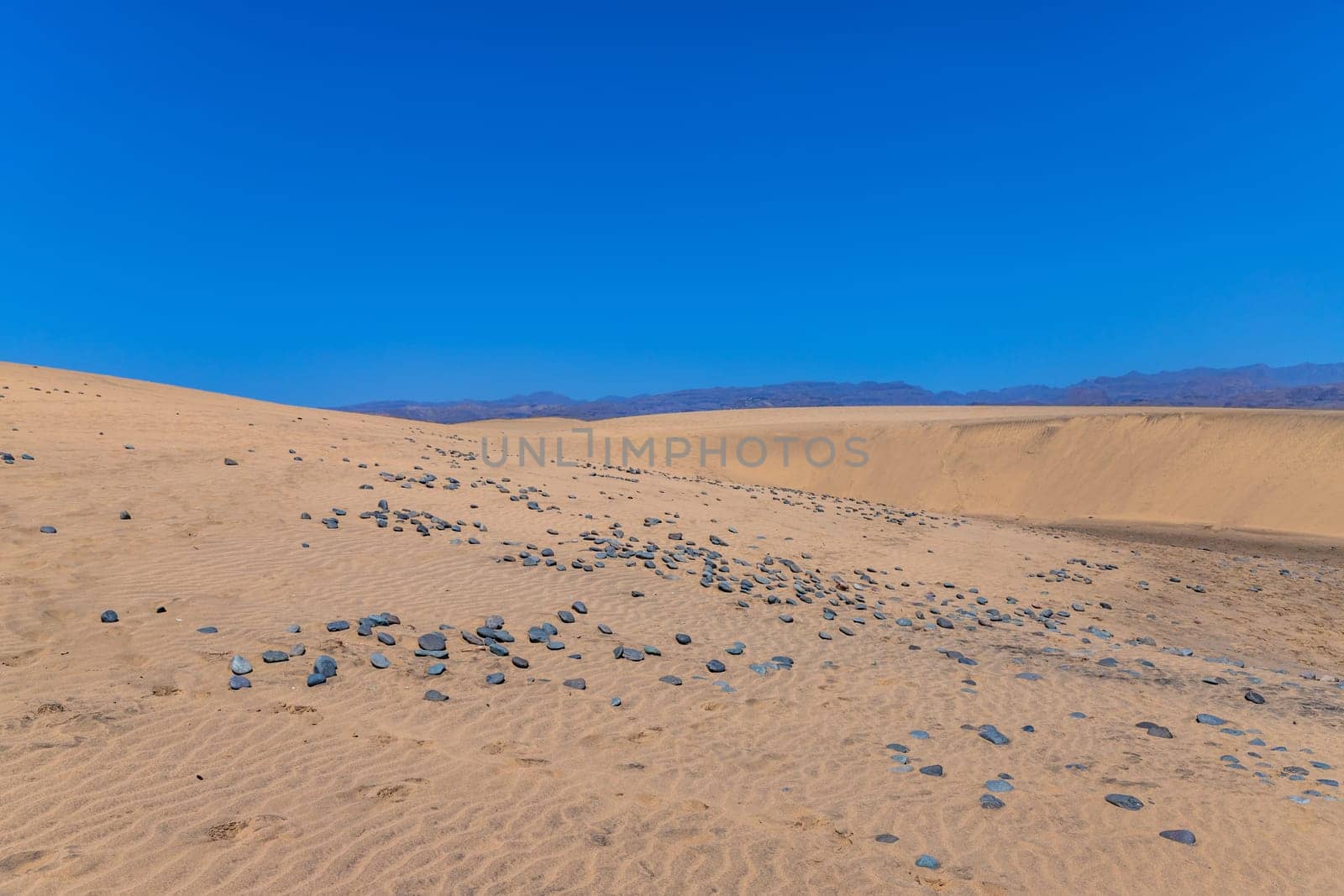 Maspalomas sand dunes, Gran Canaria, Canary islands, Spain