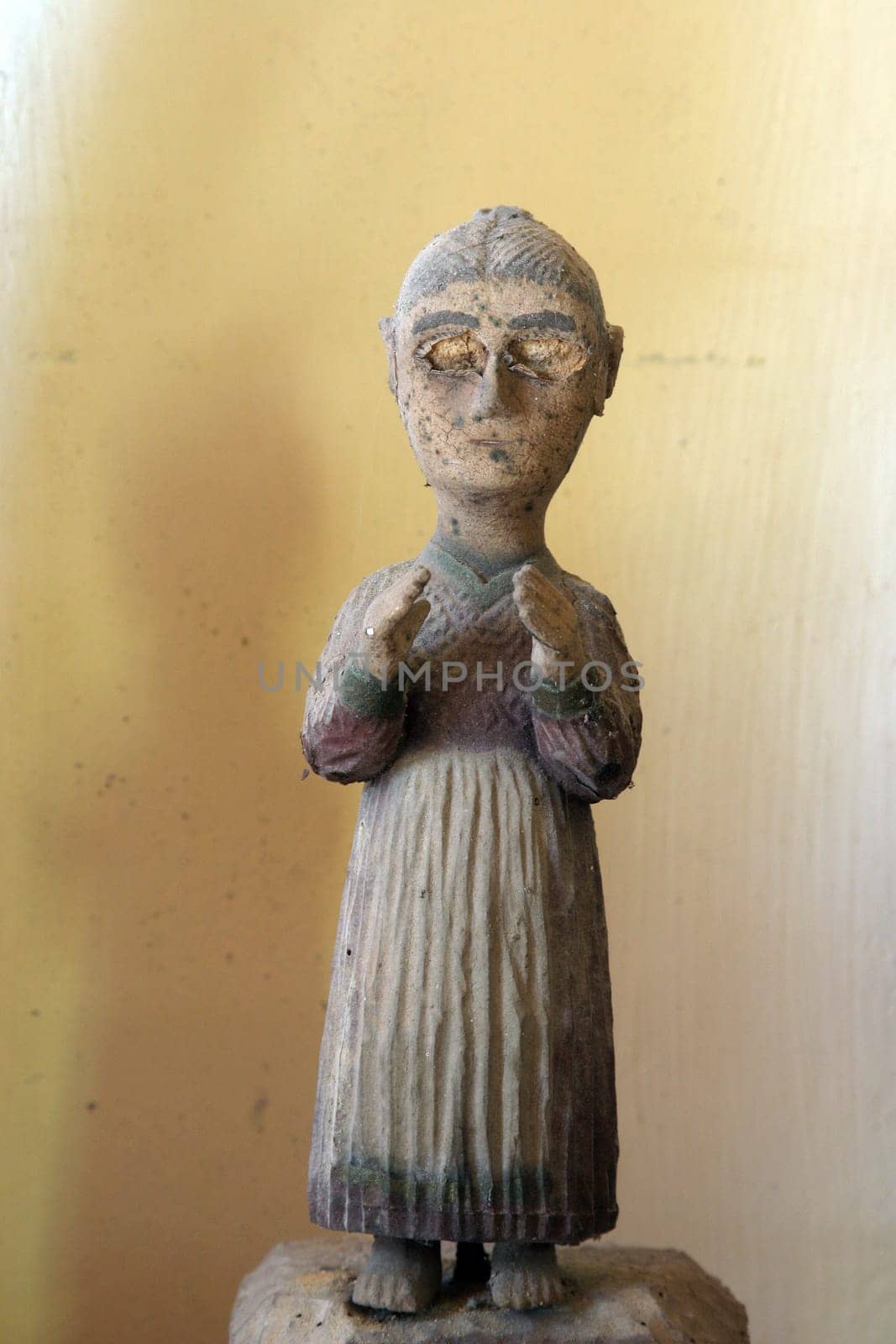 Saint Bernadette Soubirous, statue in the Church of Our Lady of Health in Jadruhi, Croatia