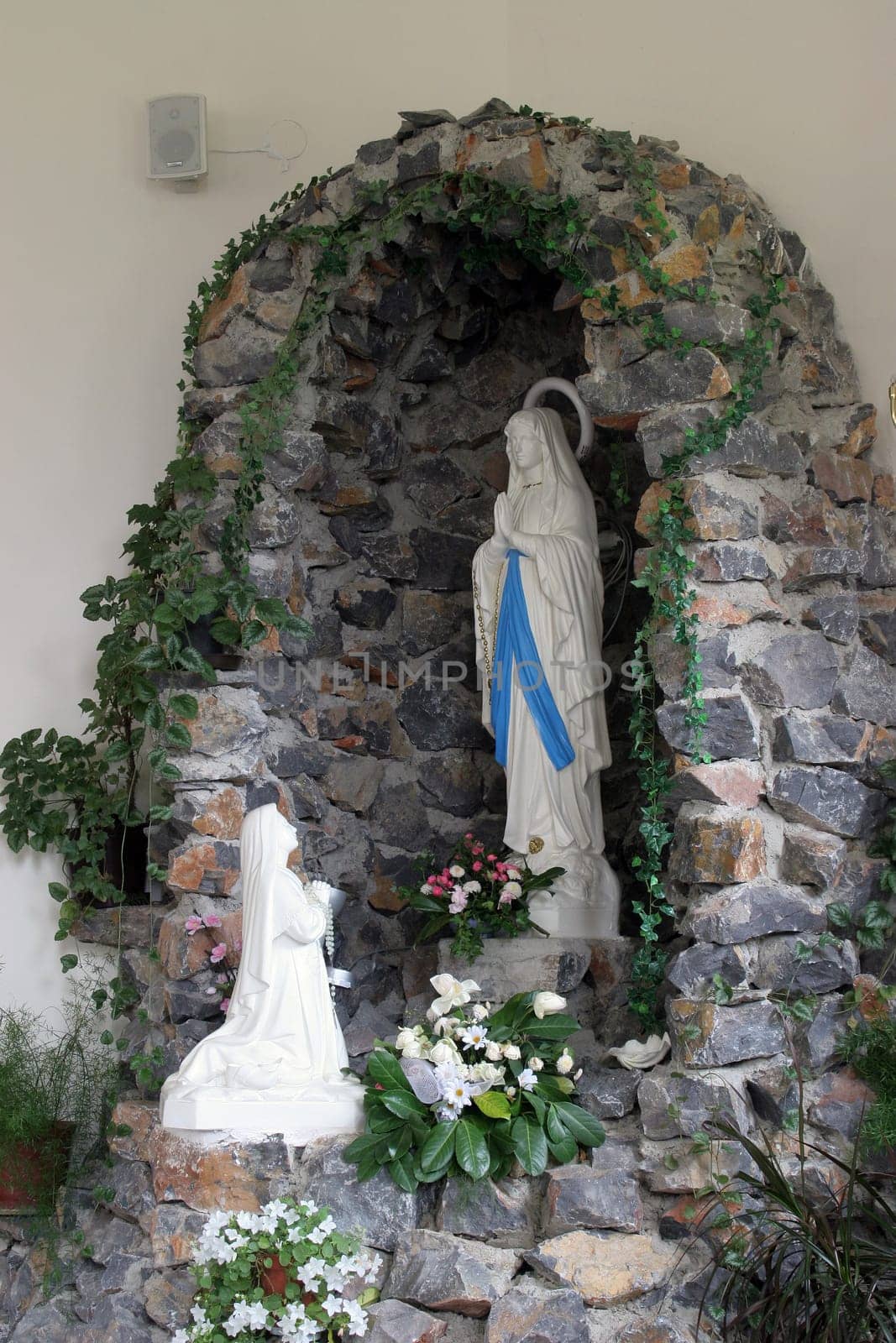Our Lady of Lourdes, chapel of the Good Shepherd in Gornje Bazje, Croatia