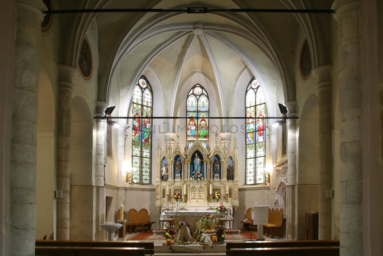 Holy Trinity Parish Church in Donja Stubica, Croatia