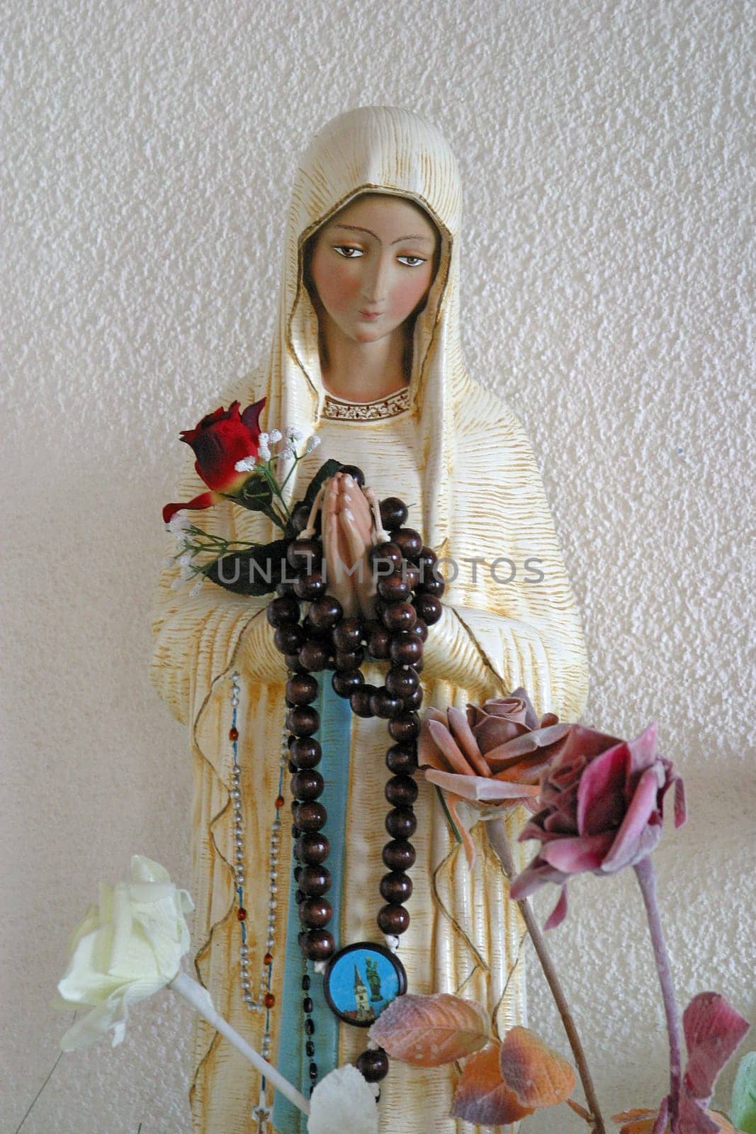 Our Lady, statue in the Holy Spirit chapel in Hotnja, Croatia