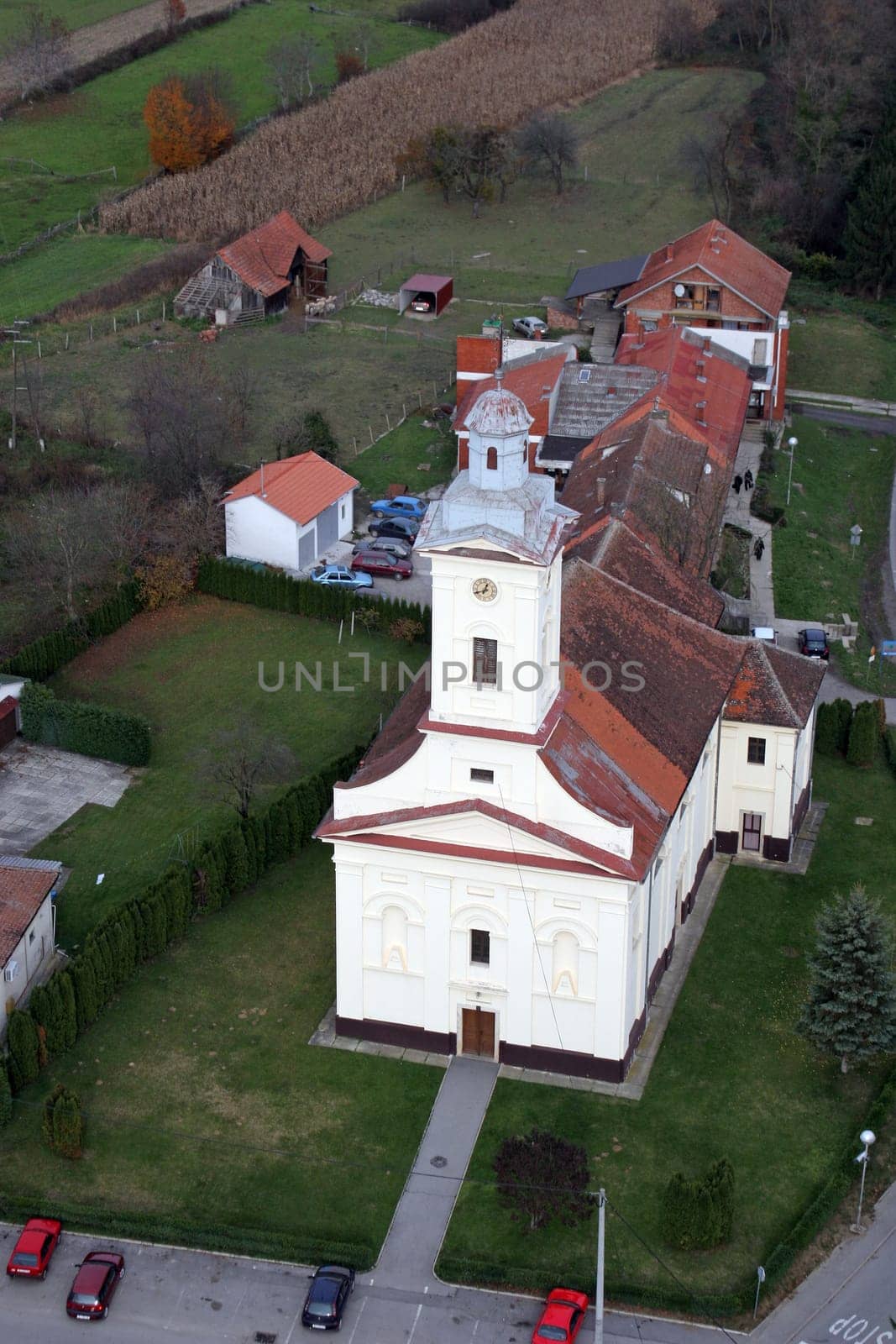 Church of Saint John the Baptist in Ivanska, Croatia