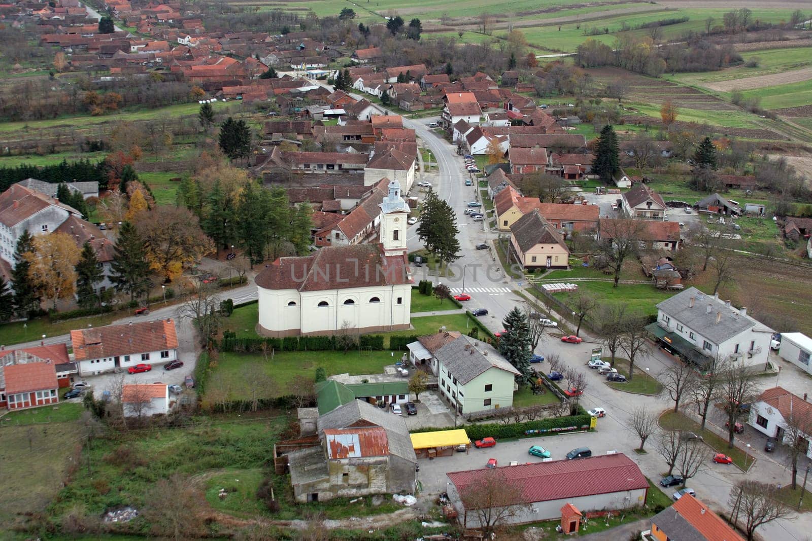 Church of Saint John the Baptist in Ivanska, Croatia