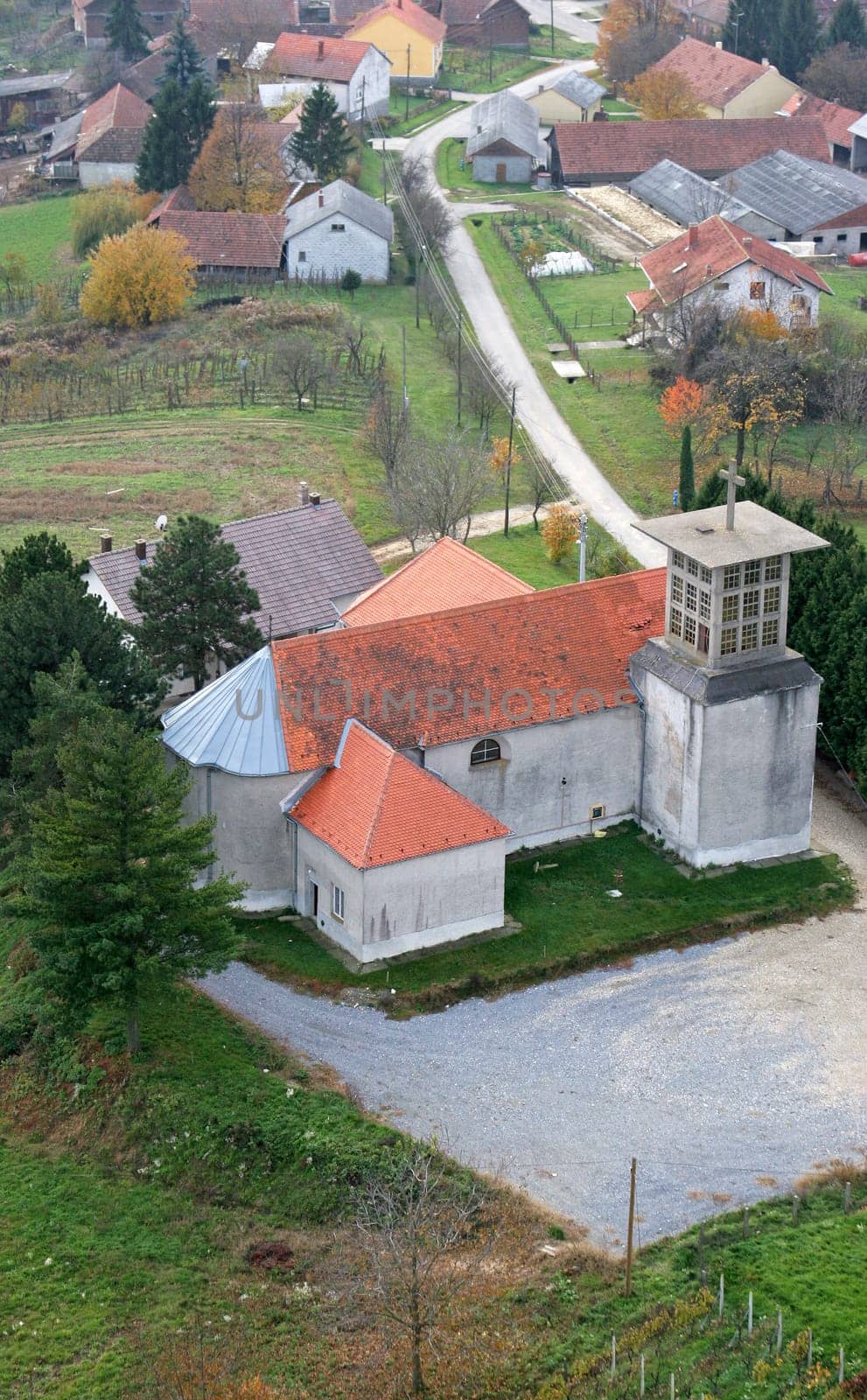 Parish church of the Saint Mary Magdalene in Kapela, Croatia