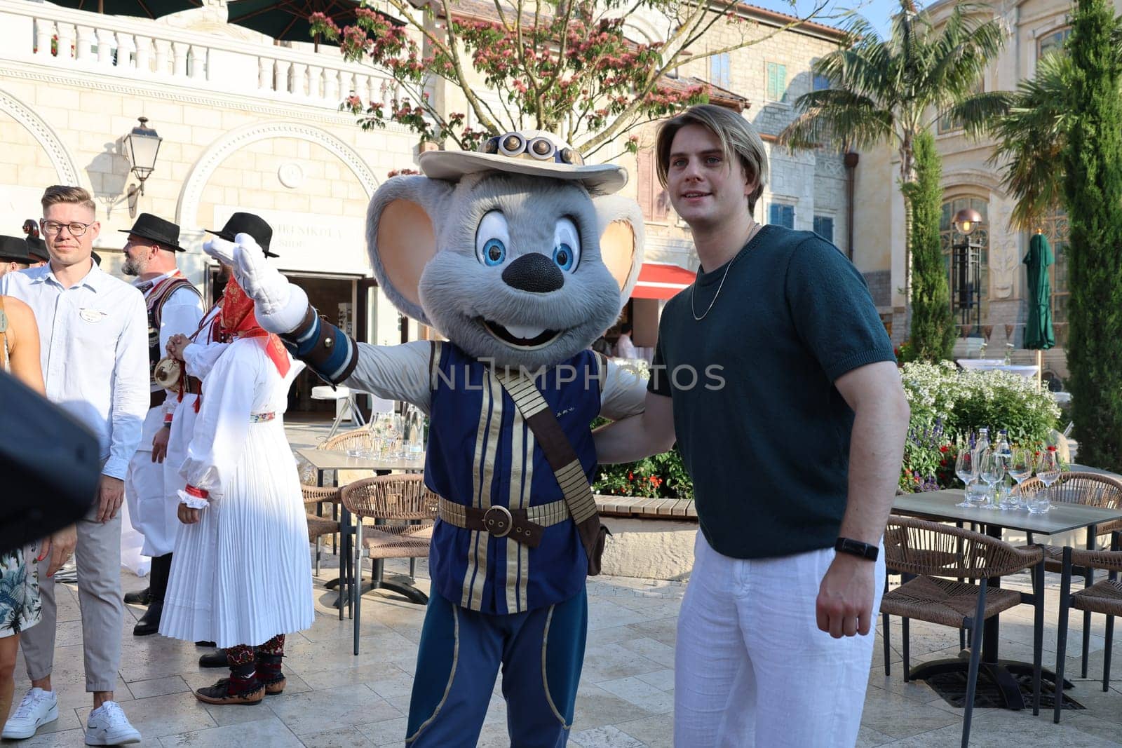 Vincent Gross at the Croatian Summer Festival at Europa Park Rust 2024
