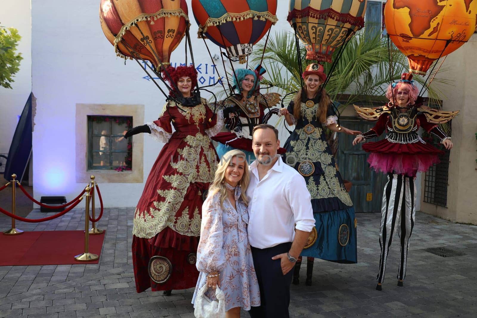 Jennifer Knäble and Felix Moese at the Croatian Summer Festival at Europa Park Rust 2024