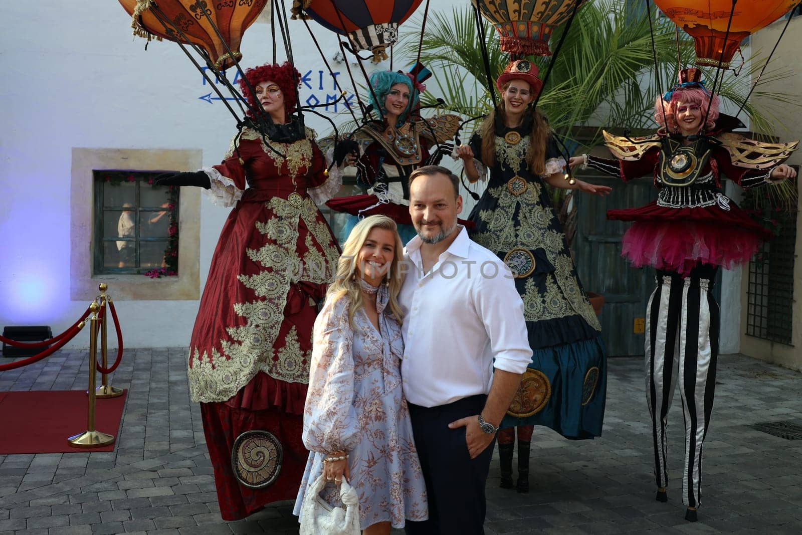 Jennifer Knäble and Felix Moese at the Croatian Summer Festival at Europa Park Rust 2024