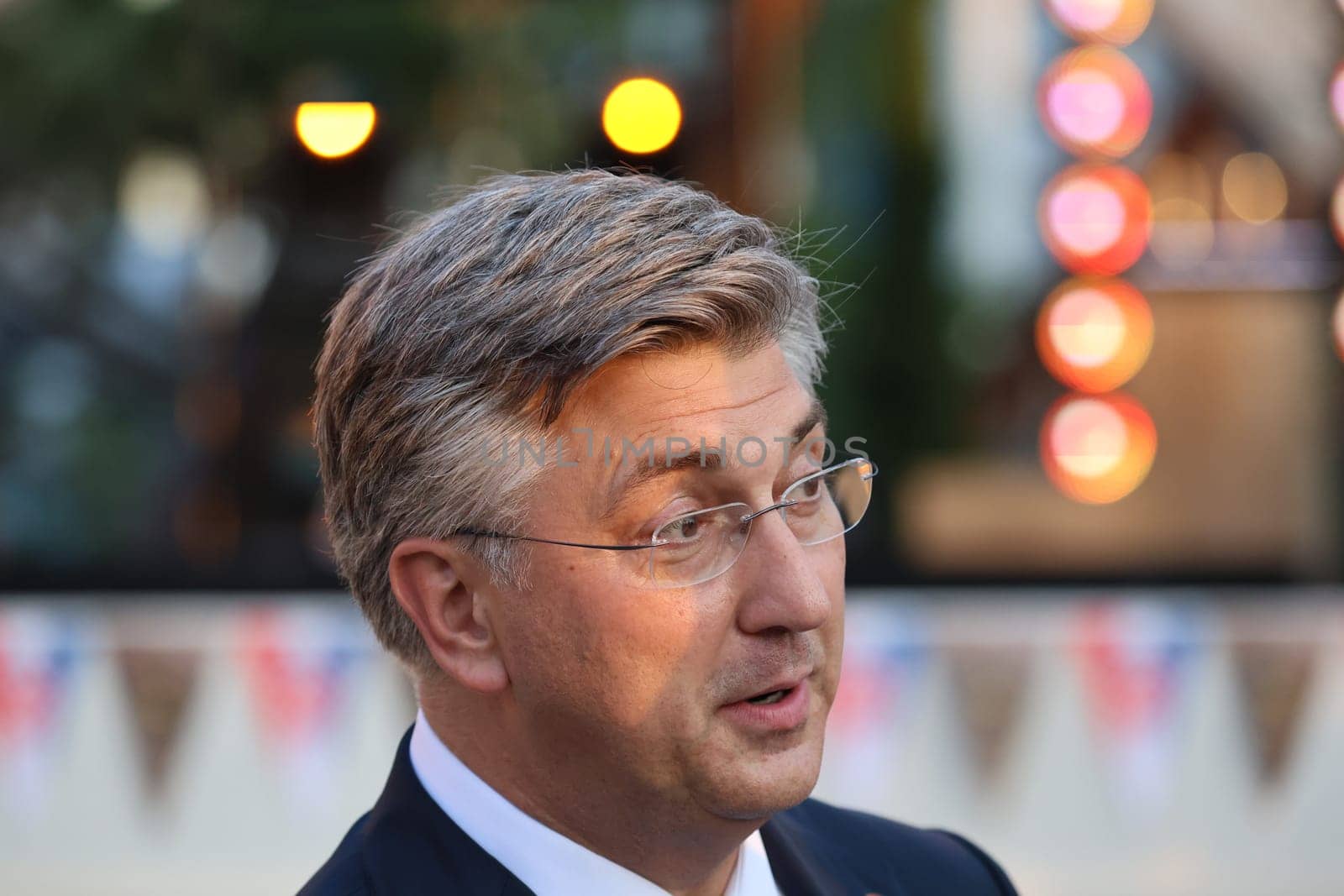 Andrej Plenkovic (Prime Minister of Croatia) at the Croatian Summer Festival at Europa Park Rust 2024