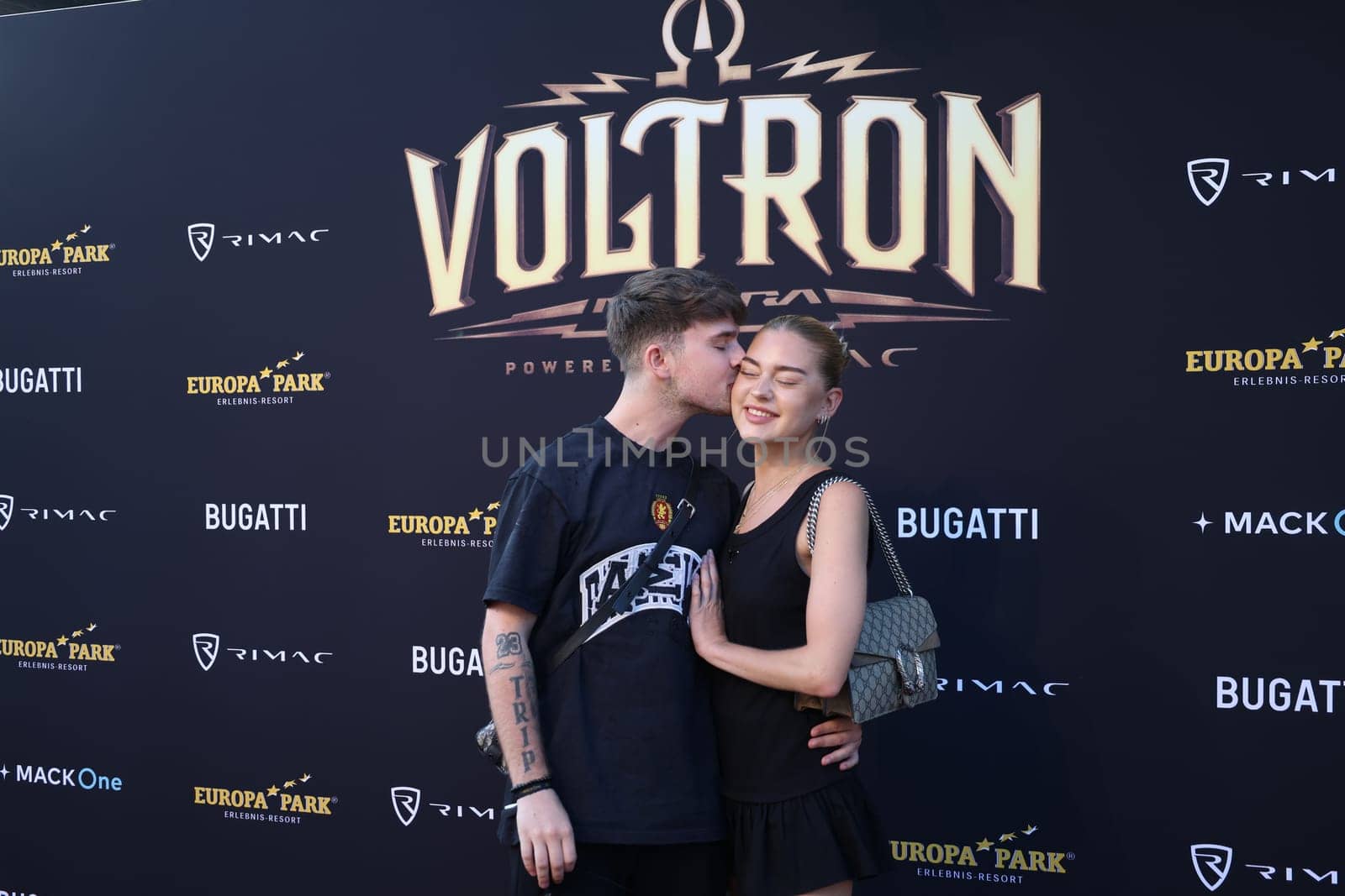 Mike Singer and Sophie Lilian Marstatt at the Croatian Summer Festival at Europa Park Rust 2024