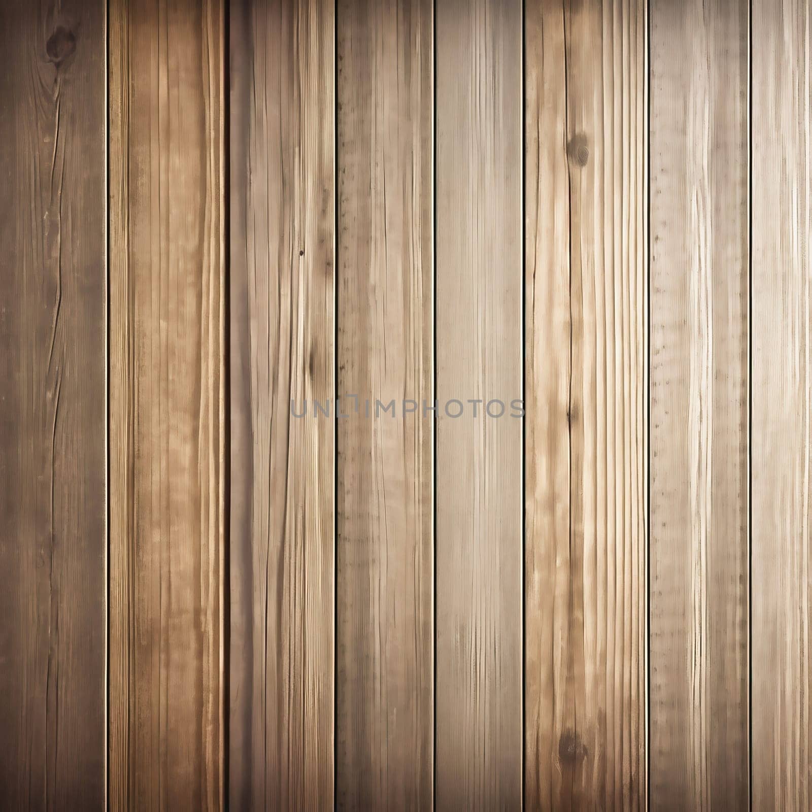 Wooden floor made of natural wood. Also as a background. Planks lined up against each other. AI generated image