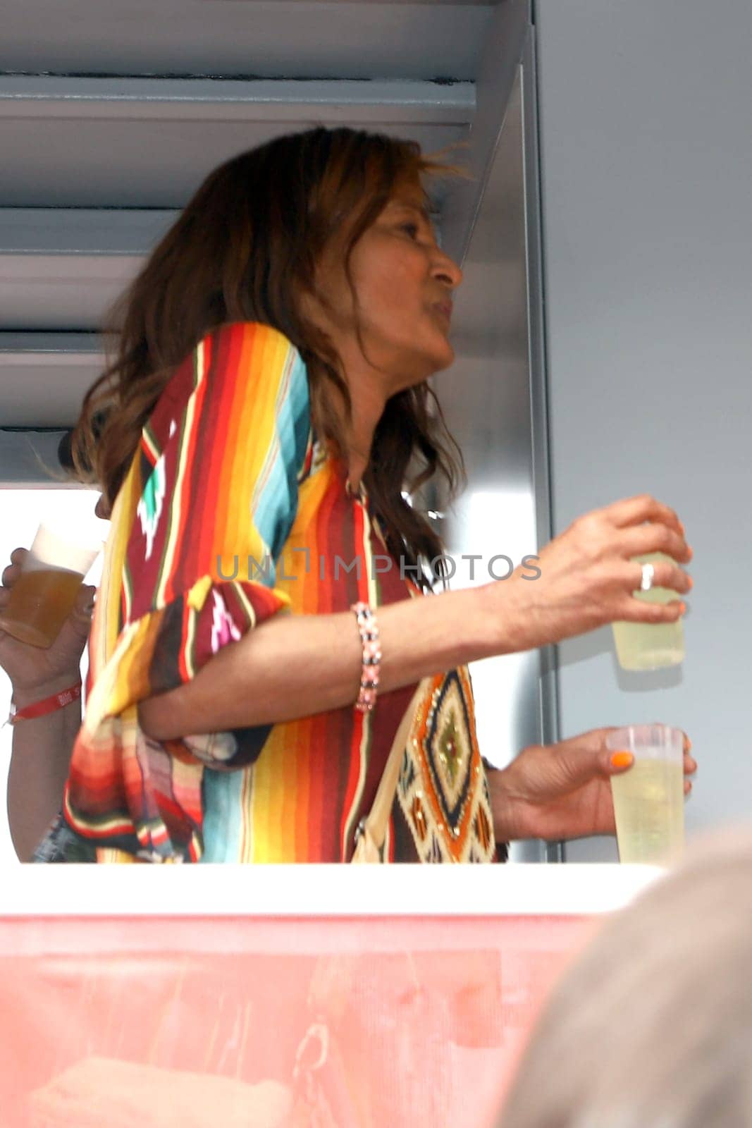 Nadja Abd el Farrag with Alcohol, Schlagermove 2024  Hamburg on 25.05.2024