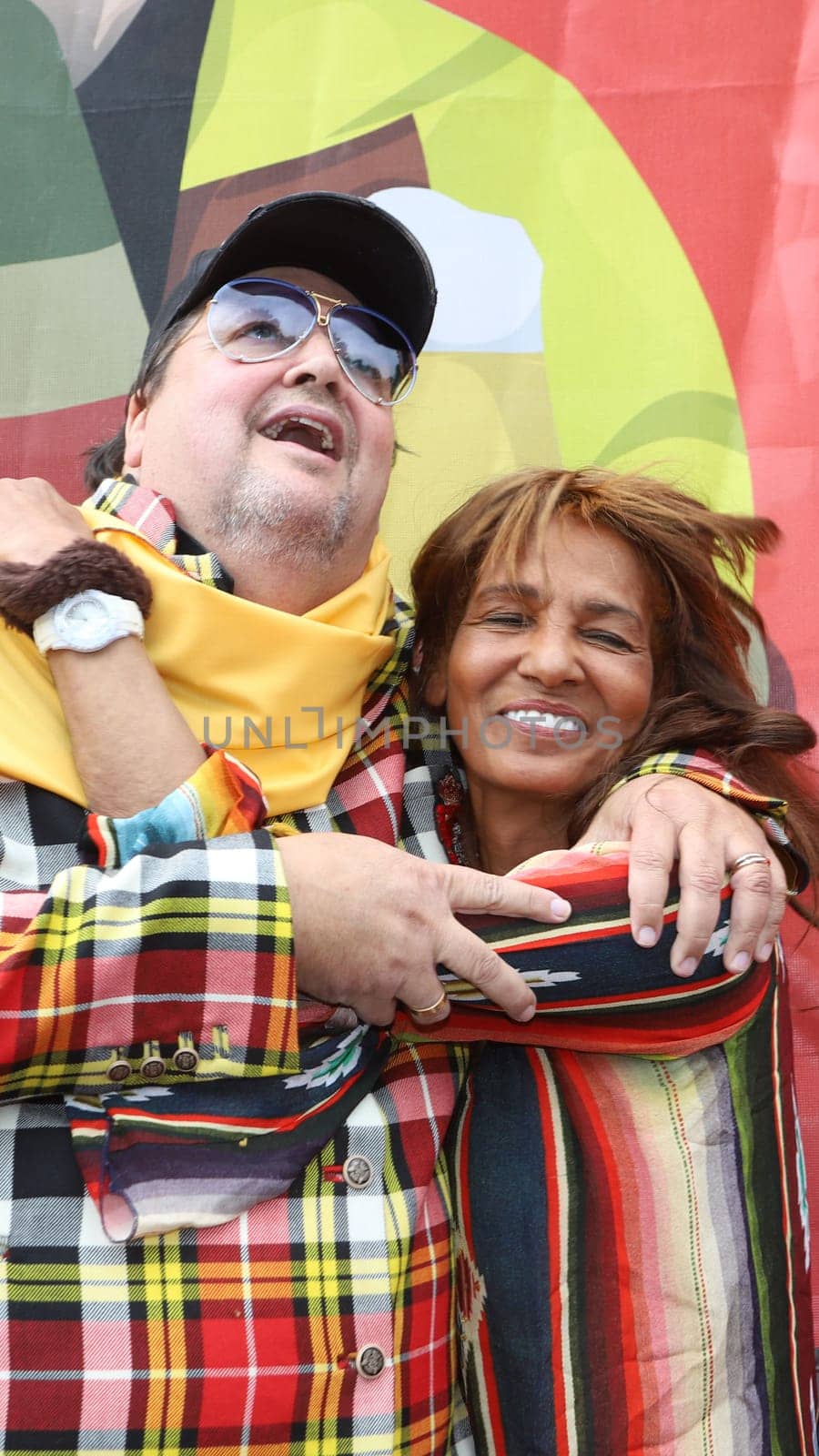 Andreas Ellermann und Nadja Abd el Farrag, Schlagermove 2024  Hamburg on 25.05.2024