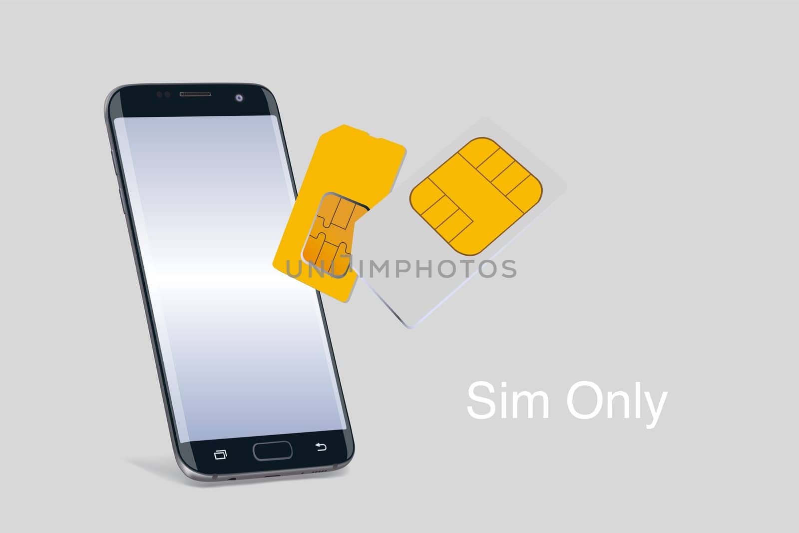 Controlling curved smart LED HD TV series with smartphone applic