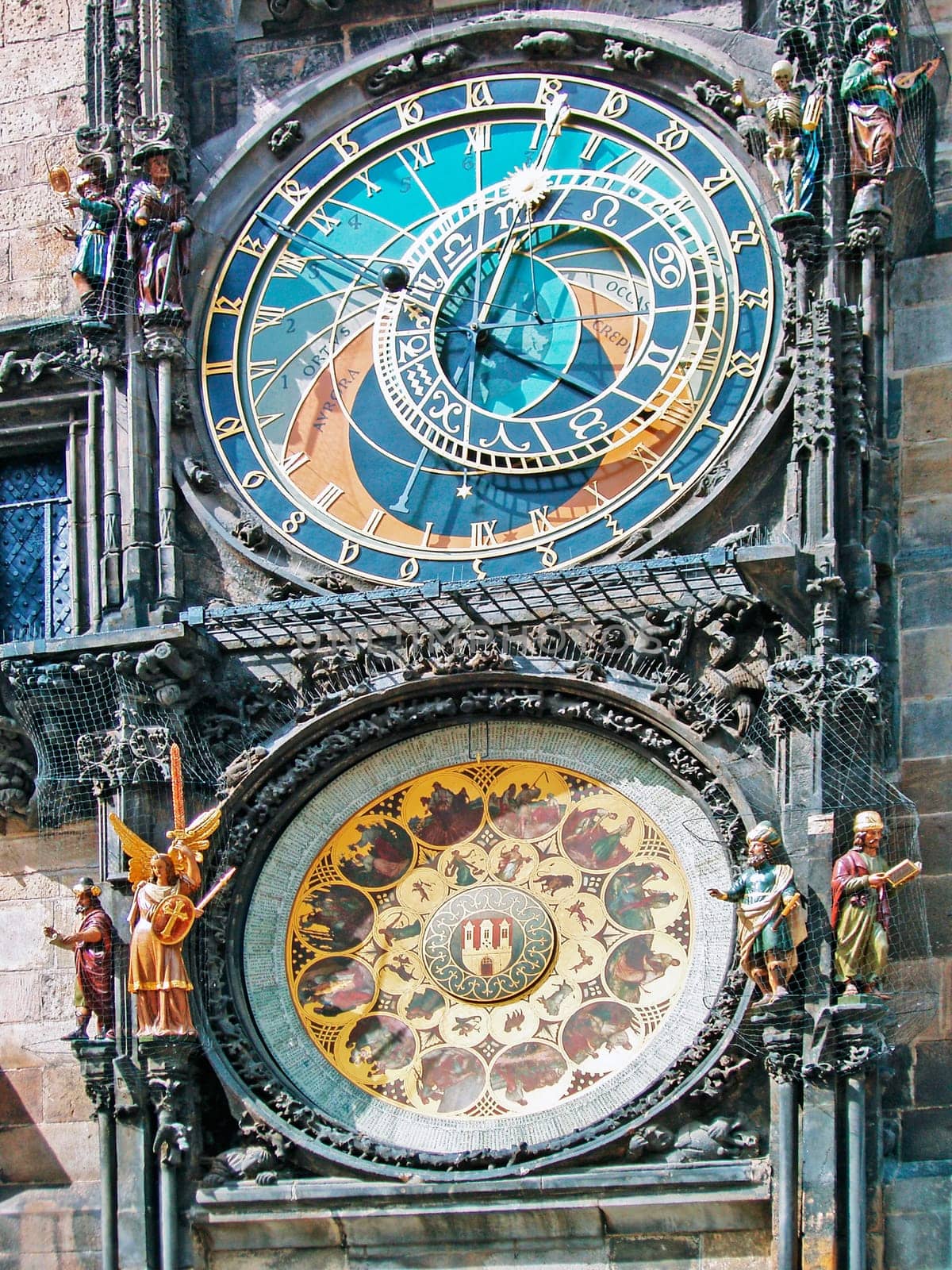 Astronomical Clock in Prague, Czech Republic