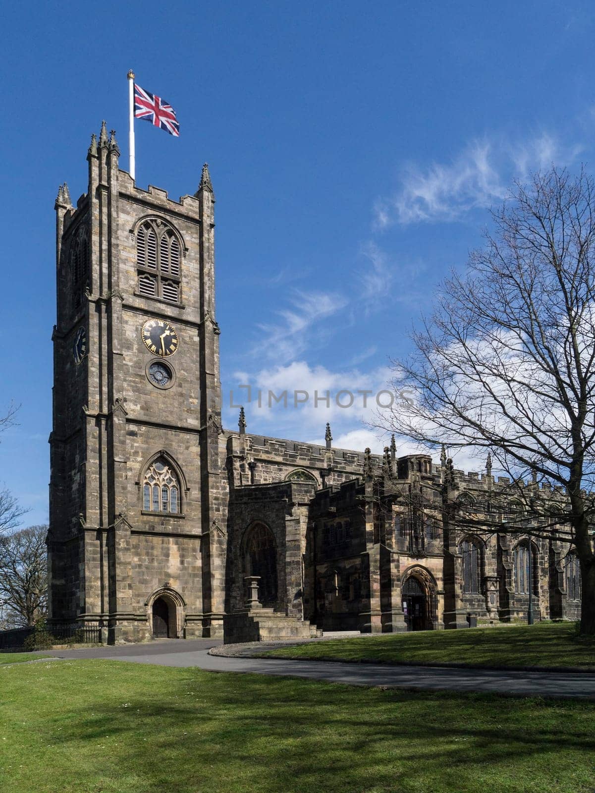 Lancaster Priory, formerly St Mary's Church, is the parish church of the city of Lancaster in Lancashire, England. It is located near Lancaster Castle and has been designated by English Heritage as a Grade I listed historic building. There has been a church on the site since Saxon times and other earlier structures since Roman times.