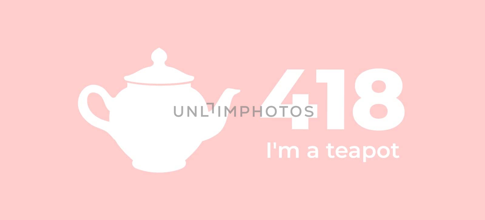 418 I'm a teapot error. Vector layout web