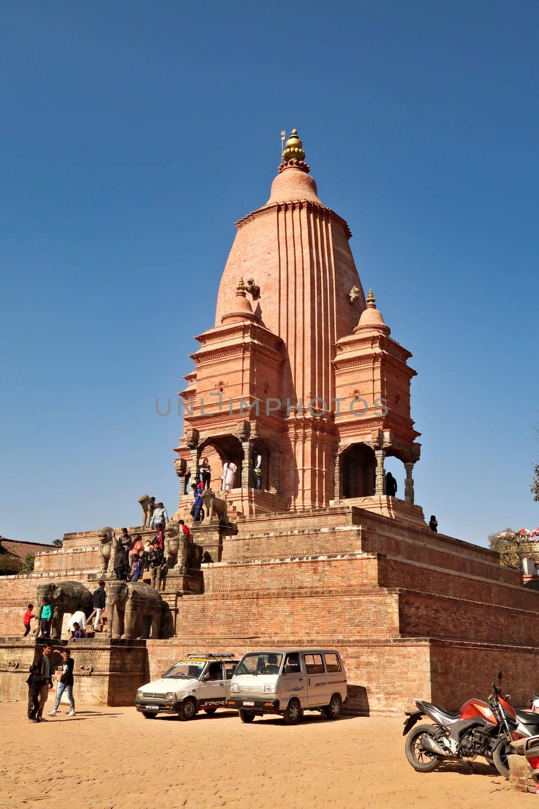 The Shilu, Silu Mahadeva, Mahadev Temple at the Bhaktapur Durbar Square, Bhaktapur, Nepal 2022