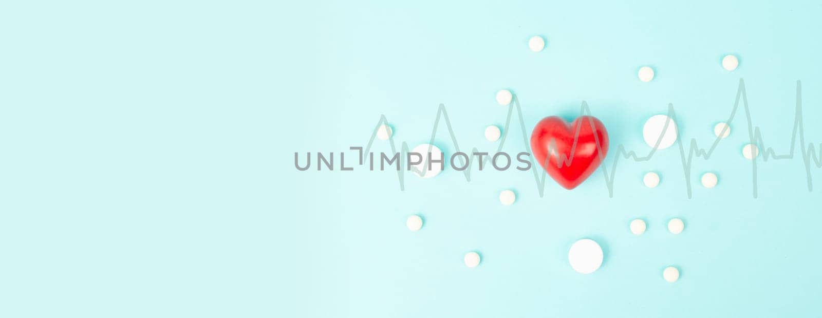 Heart attack, Myocarditis disease, inflammation of the muscle, thrombosis and cardiac stress, frequency of the heartbeat and medical pills