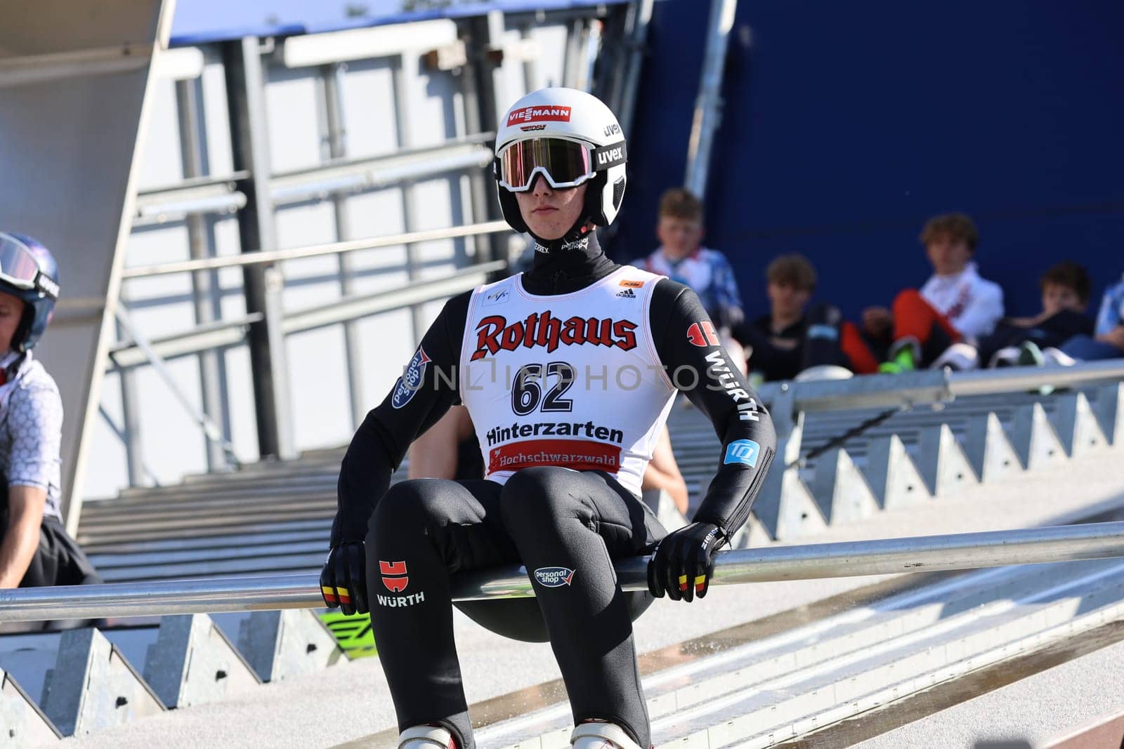 Simon Vöhringer (SC Hinterzarten) at the FIS Cup Summer Ski Jumping Hinterzarten 2024