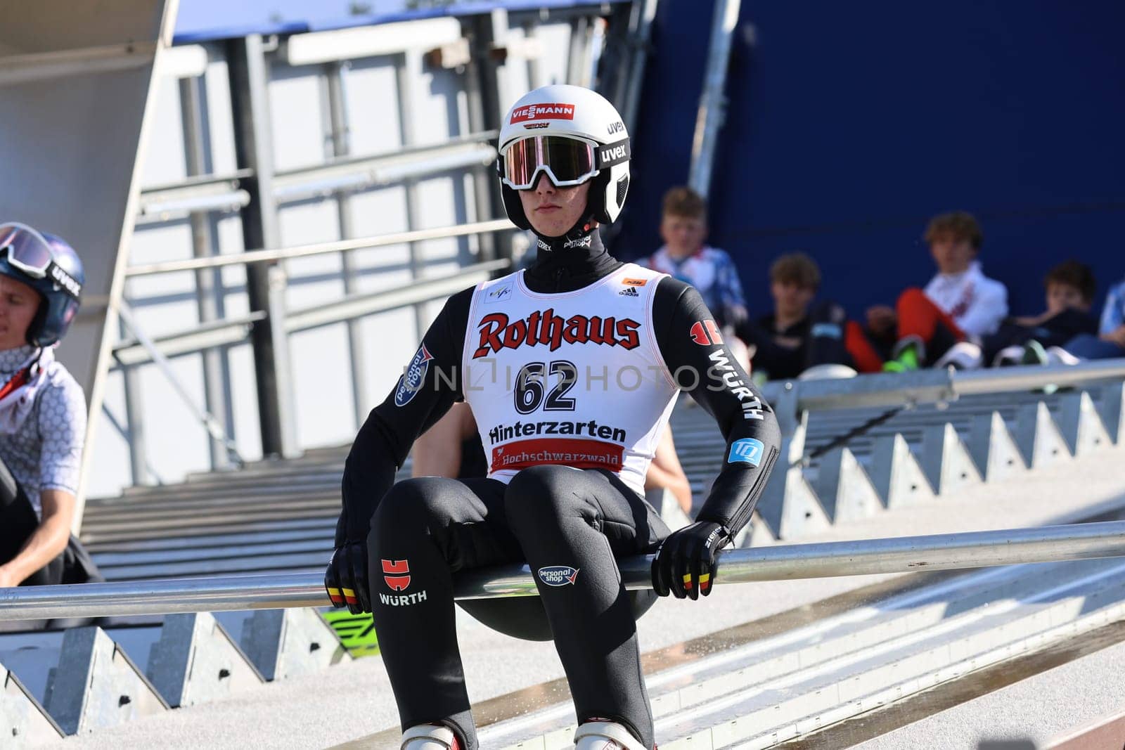 Simon Vöhringer (SC Hinterzarten) at the FIS Cup Summer Ski Jumping Hinterzarten 2024