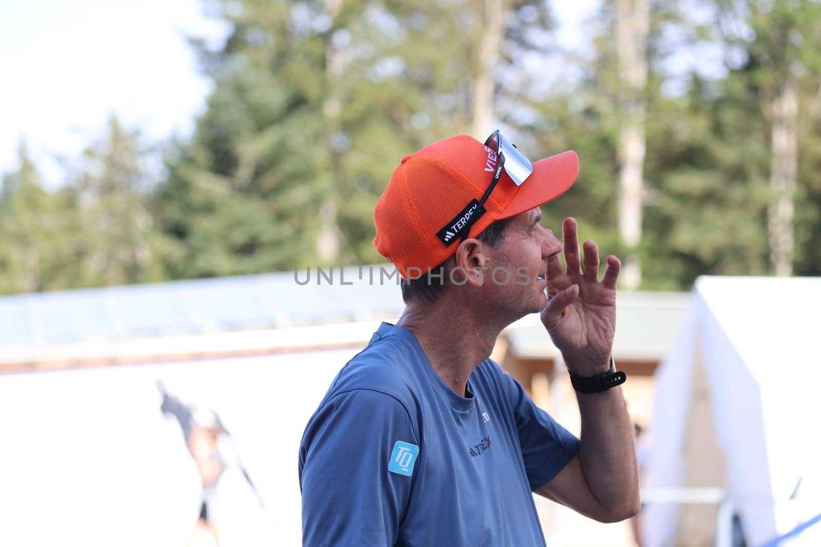 National coach Stefan Horngacher (ski jumping) at the FIS Cup Summer Ski Jumping Hinterzarten 2024