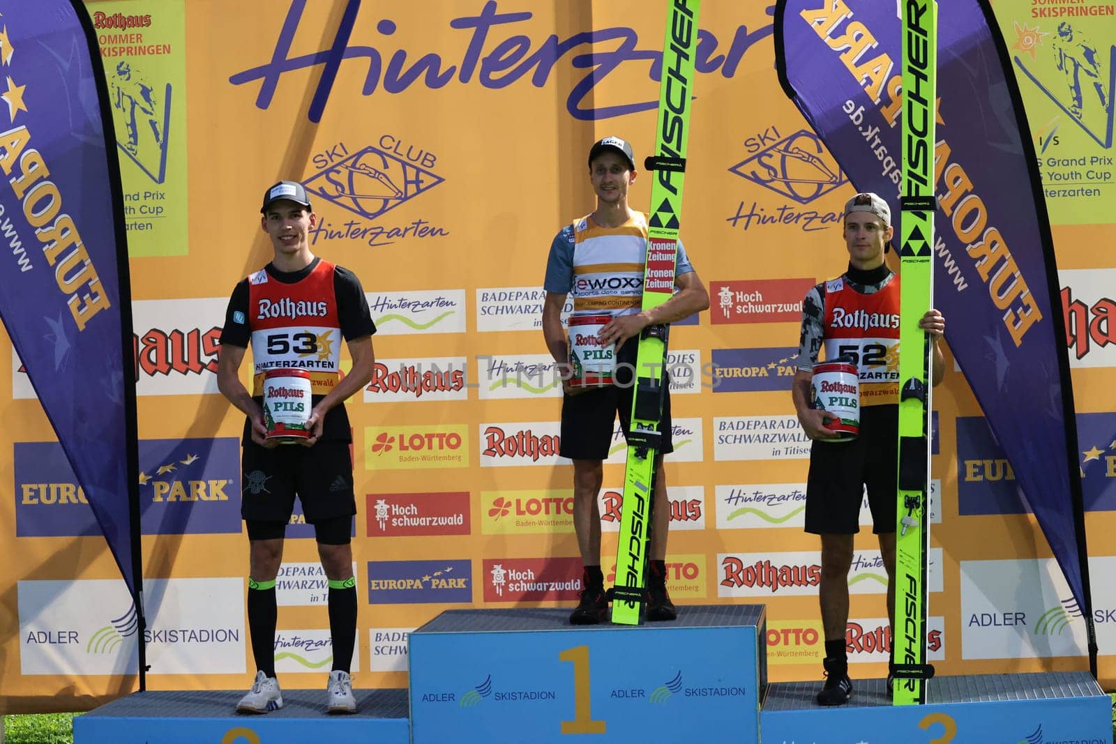 at the FIS Cup Summer Ski Jumping Hinterzarten 2024