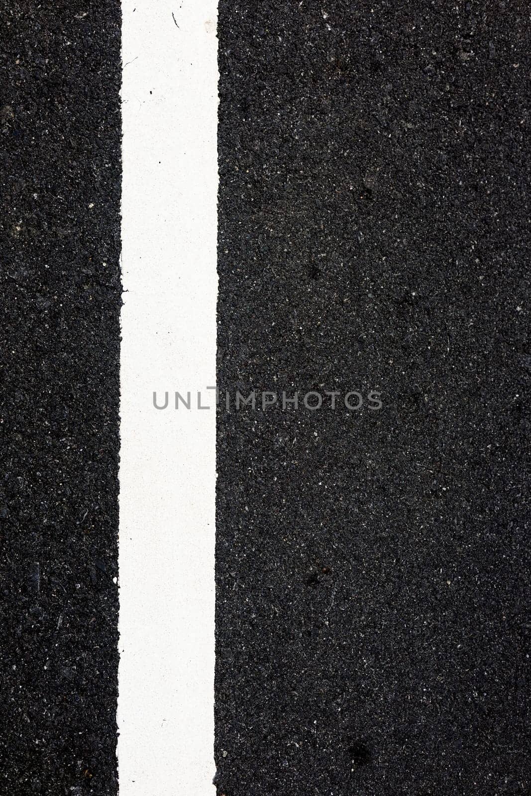 Road asphalt texture with separation lines. New asphalt texture with white line.