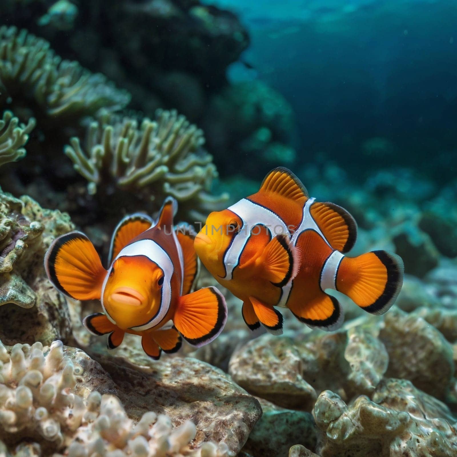 A Clownfish in the Ocean