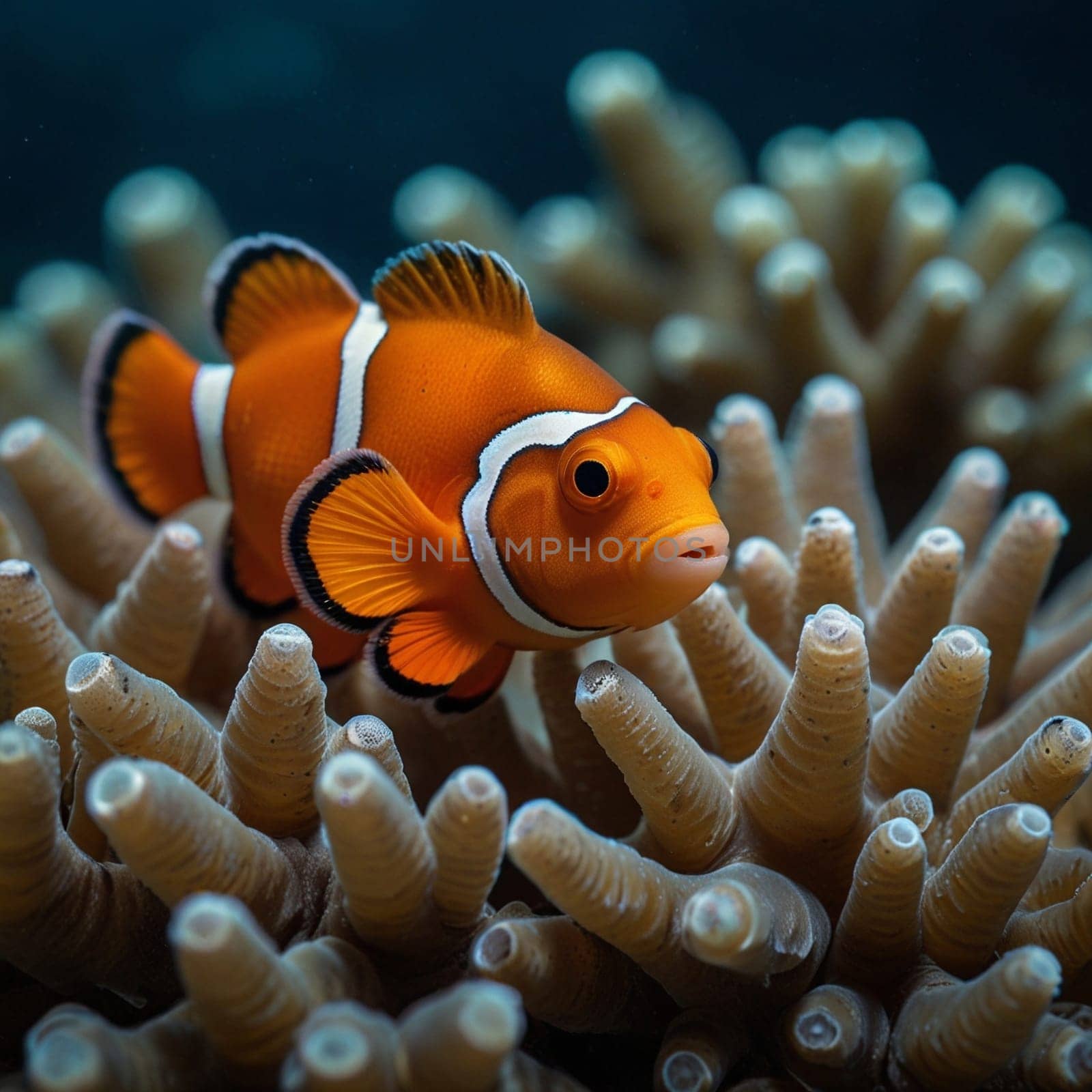 A Clownfish in the Ocean