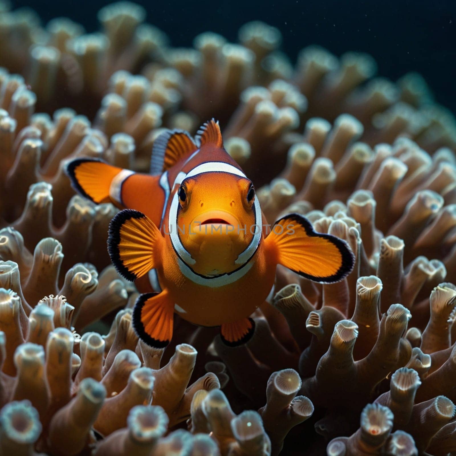 A Clownfish in the Ocean