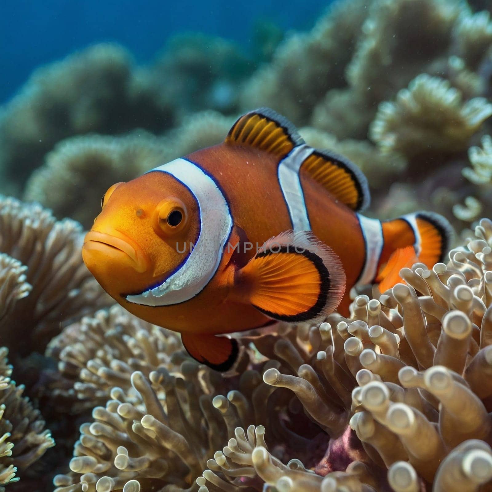 A Clownfish in the Ocean