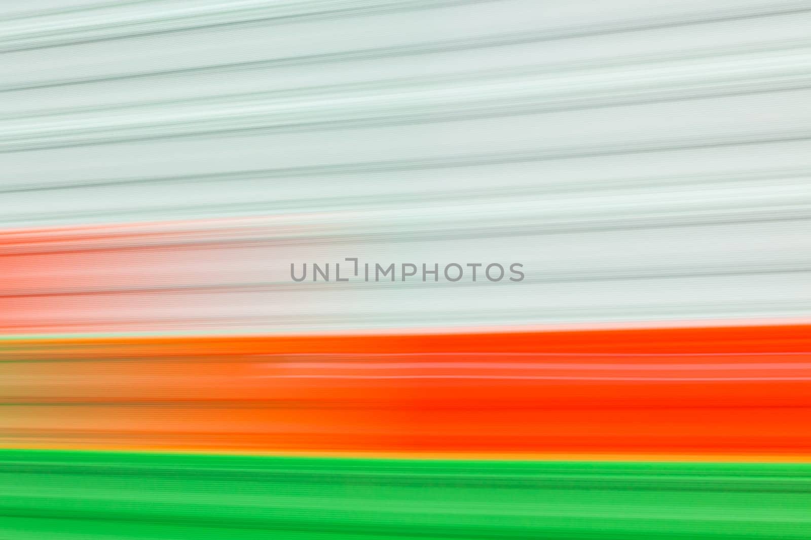Abstract image of colors motion blur. Defocused background