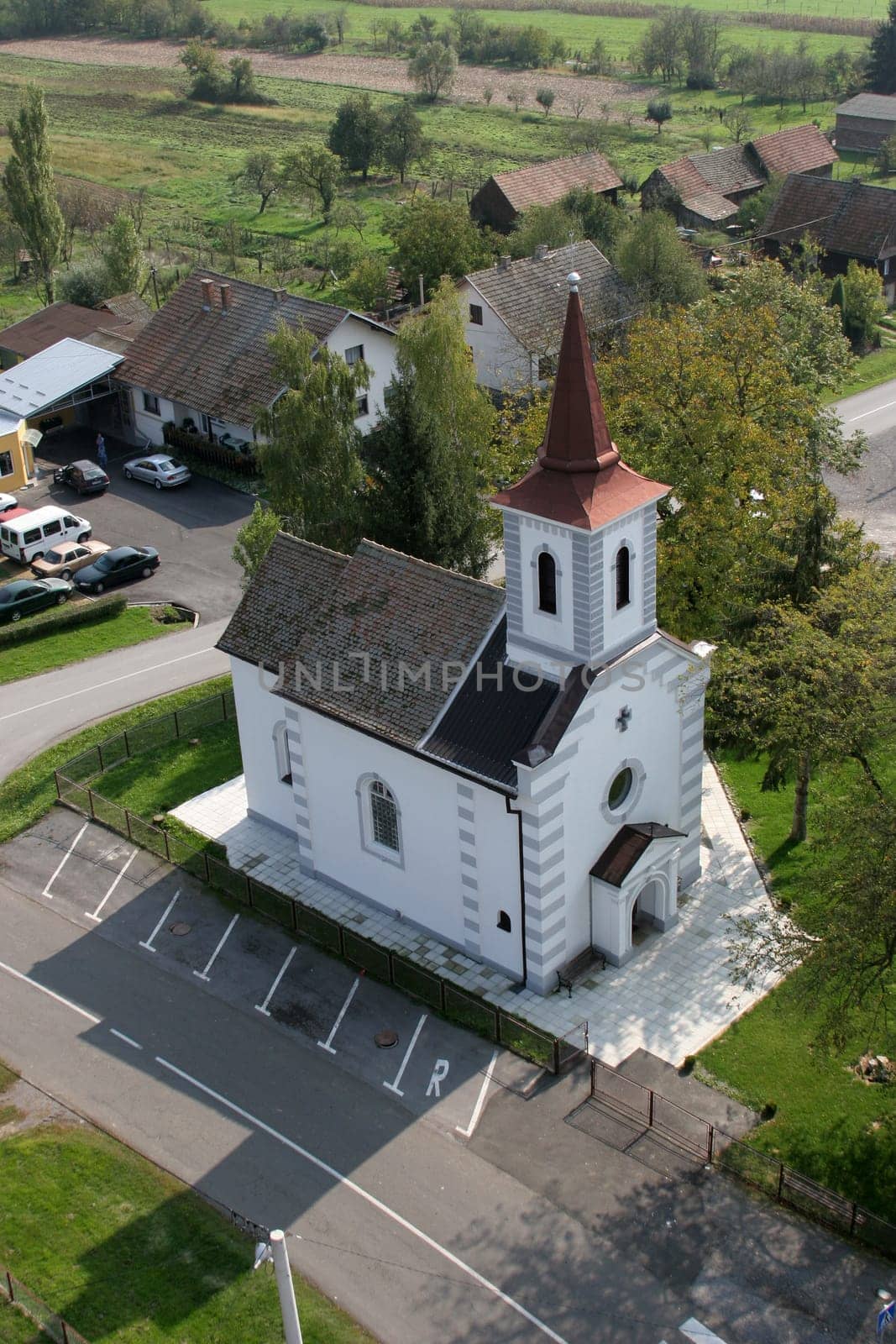 Parish Church of the Immaculate Heart of Mary in Ilova, Croatia