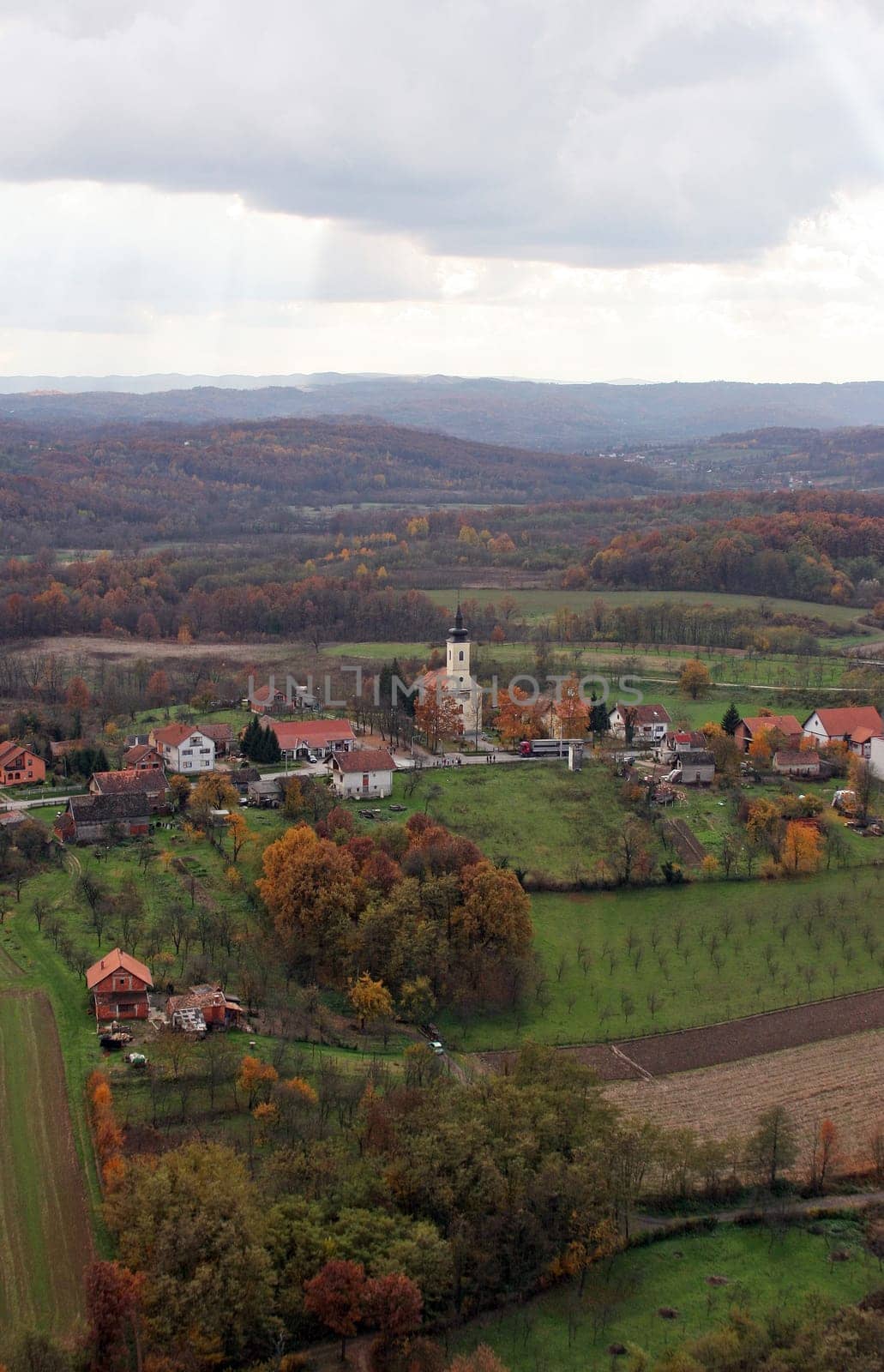 Parish church of St. Catherine of Alexandria in Komarevo, Croatia