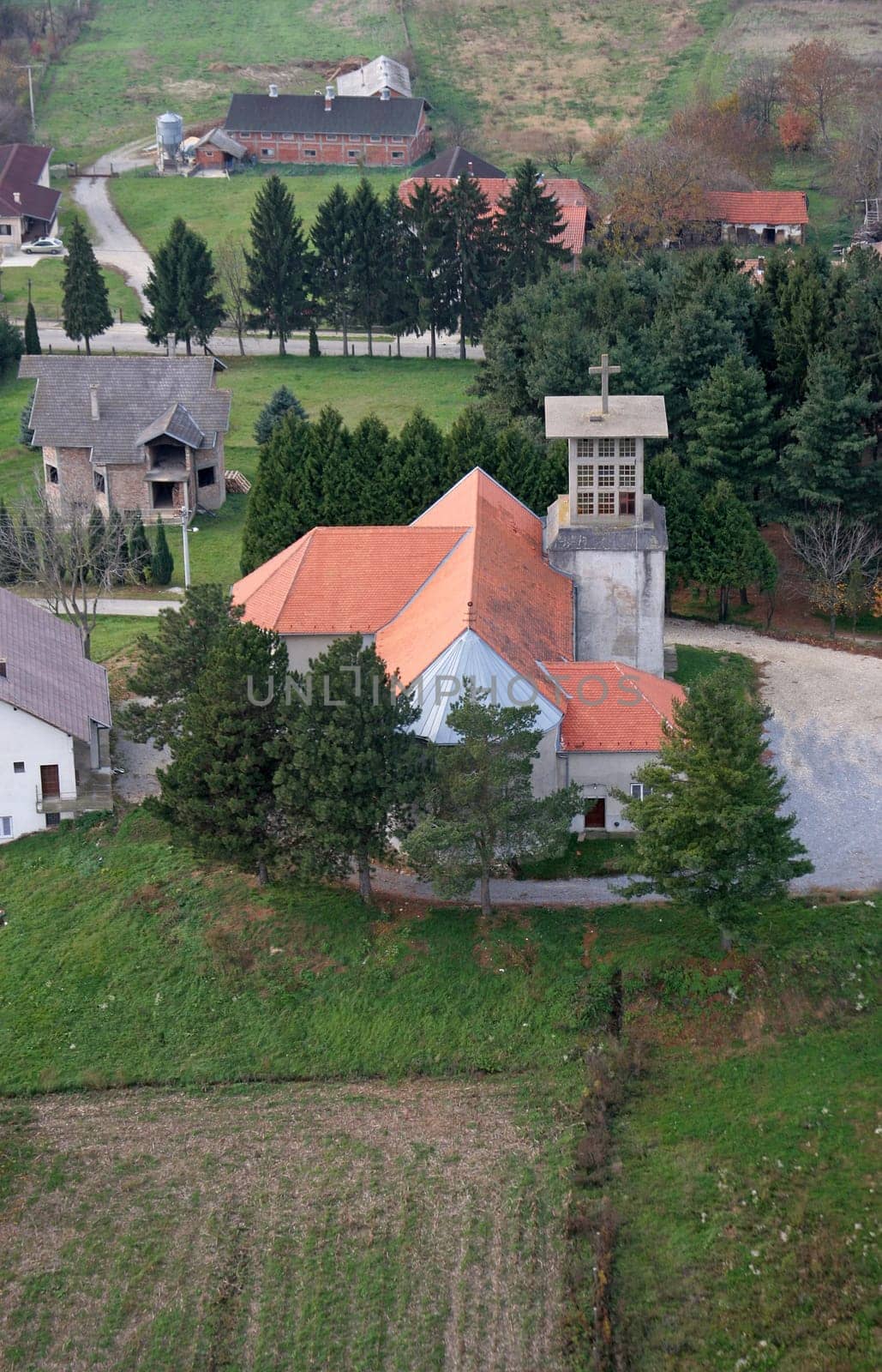 Parish church of the Saint Mary Magdalene in Kapela, Croatia