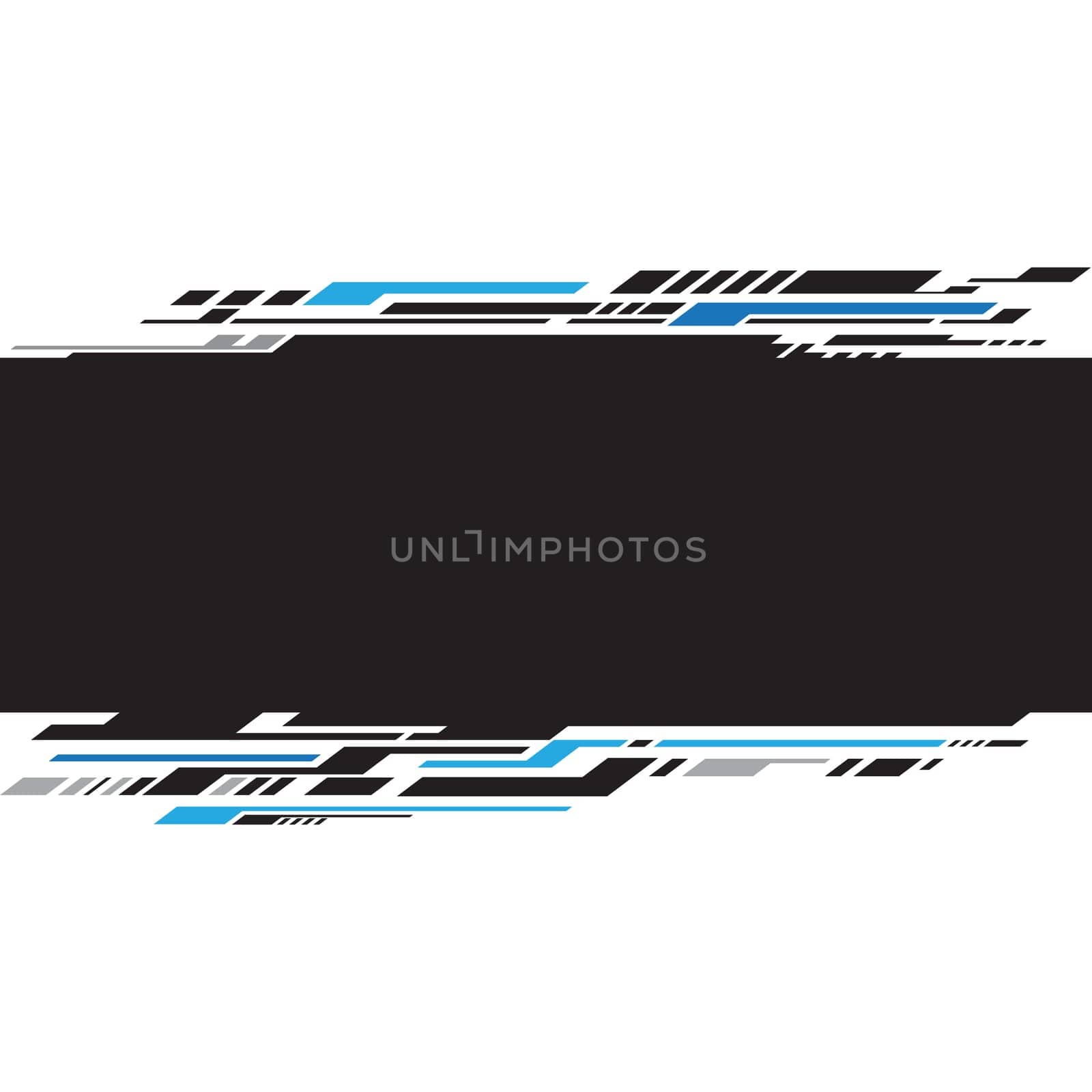 Hi tech background illustration design template