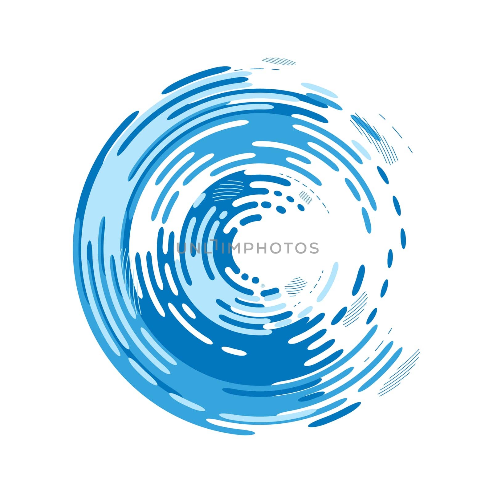 Abstract flat dynamic background design template