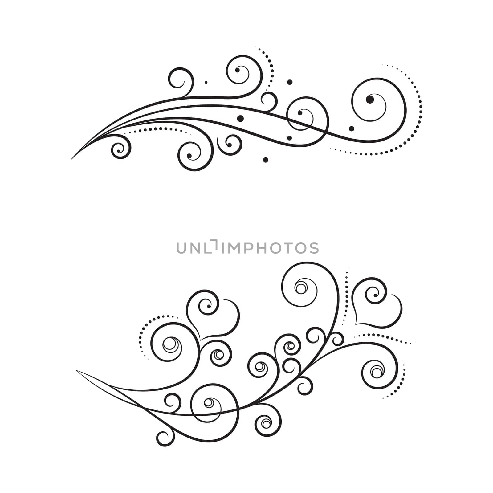 Luxury frames, borders and corners with ornate swirls. Good for greeting cards, wedding invitations, restaurant menu, royal certificates and graphic design.
