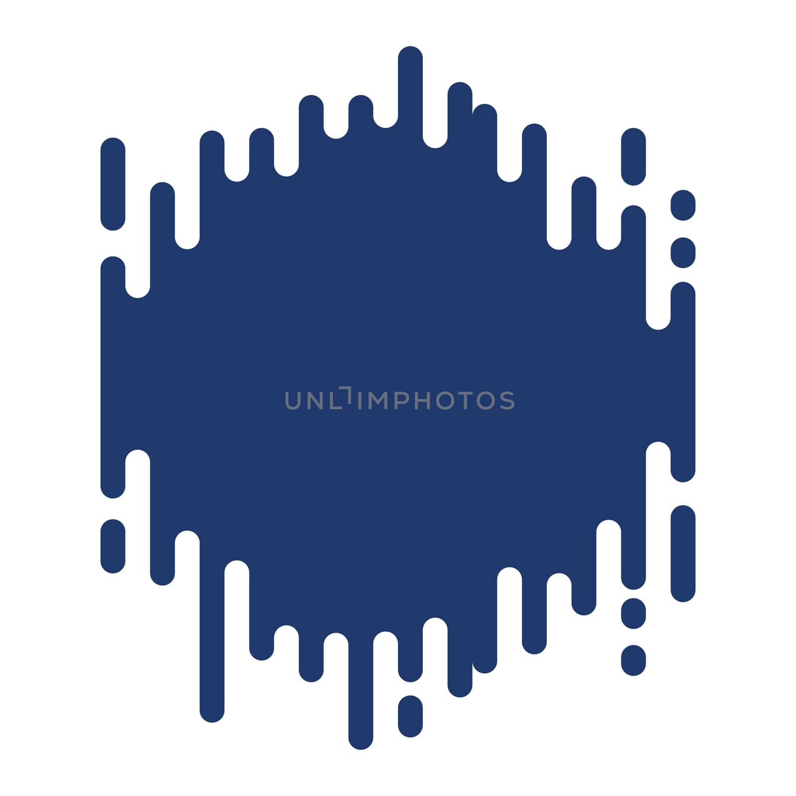 Abstract flat dynamic background design template