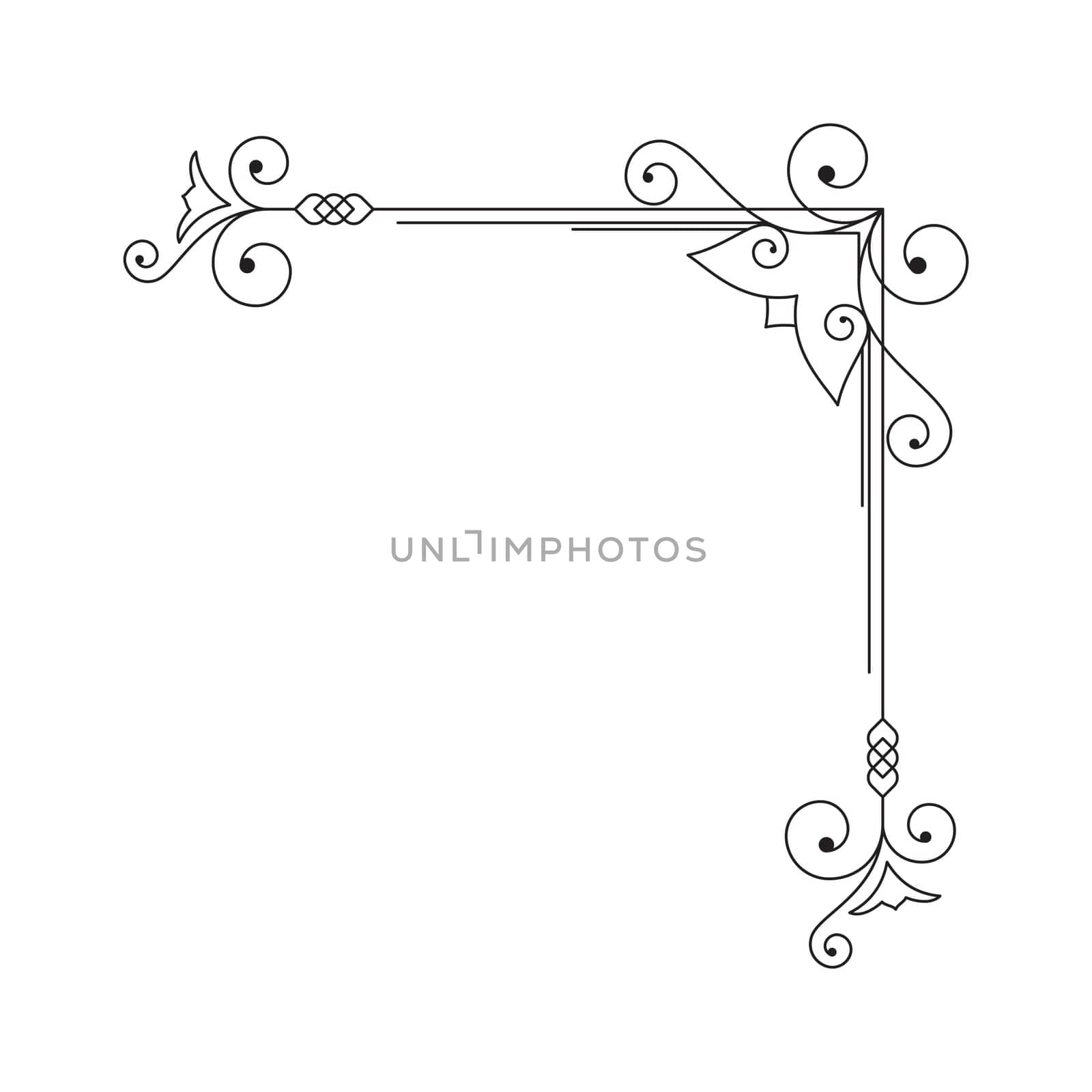 Luxury frames, borders and corners with ornate swirls. Good for greeting cards, wedding invitations, restaurant menu, royal certificates and graphic design.
