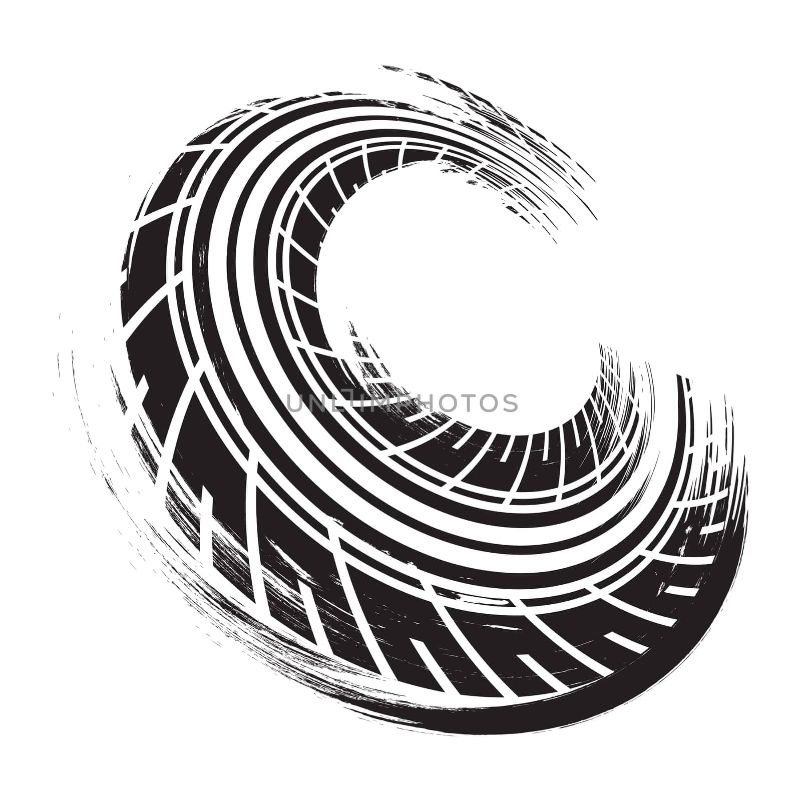 Tire vector icon illustration design template